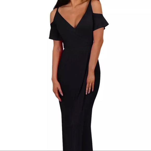 @danglina Dresses & Skirts - Cold shoulder black dress